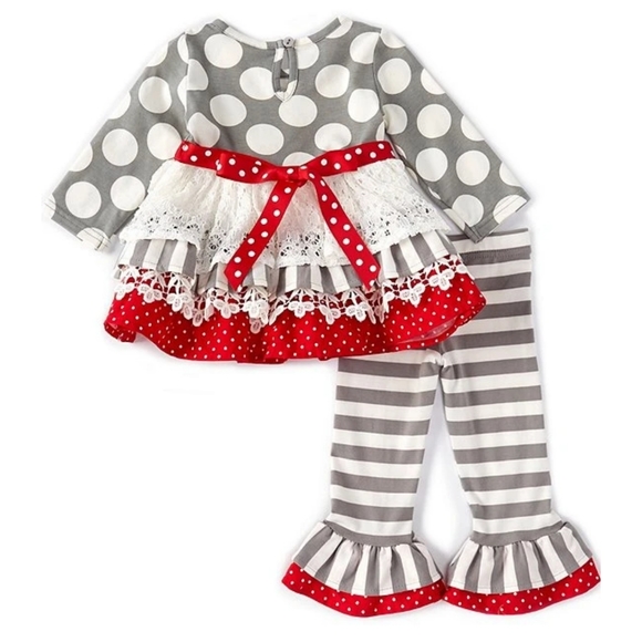 2/40 Rare Editions Christmas soft and comfortable pajamas set - Picture 4 of 8